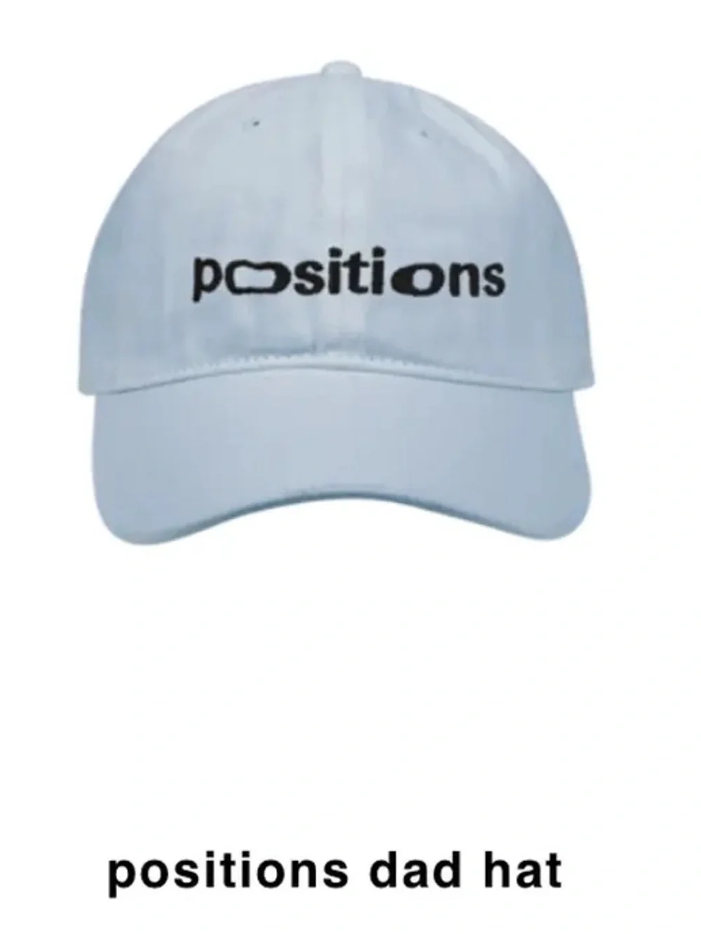 RARE - ARIANA GRANDE - 2020 - POSITIONS - DAD BASEBALL HAT